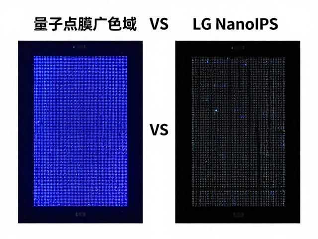 量子点膜广色域VS LG Nano IPS,静态对比度谁更强?