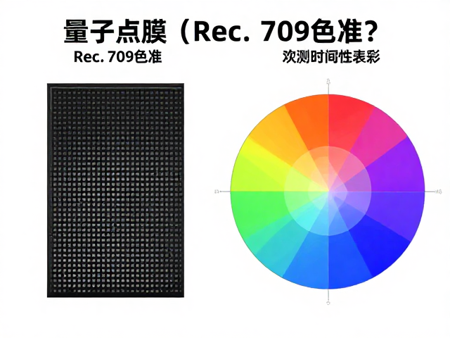 量子点膜如何提升Rec.709色准?实测广色域与响应时间拖影表现