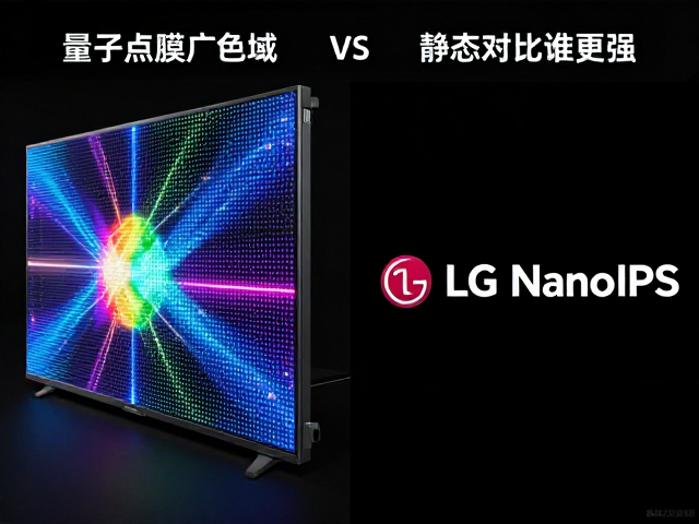 量子点膜广色域VS LG Nano IPS,静态对比度谁更强?