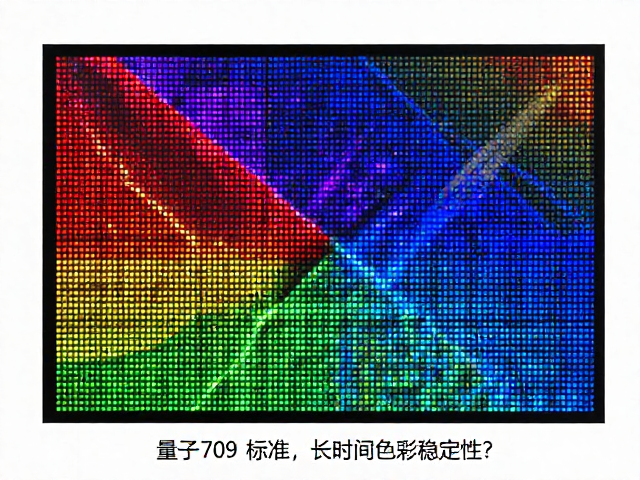 量子点膜广色域技术,如何通过Rec.709标准实现长时间色彩稳定性?