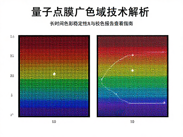 量子点膜广色域技术解析,长时间色彩稳定性与校色报告查看指南