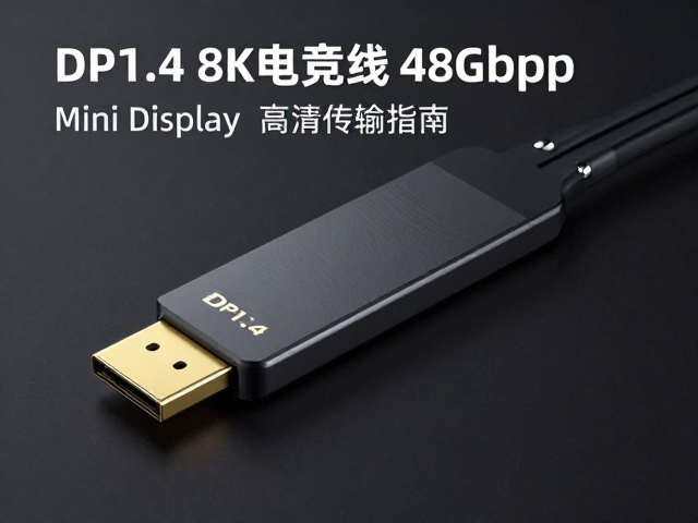 DP1.4 8K电竞线,48Gbps带宽Mini DisplayPort高清传输指南