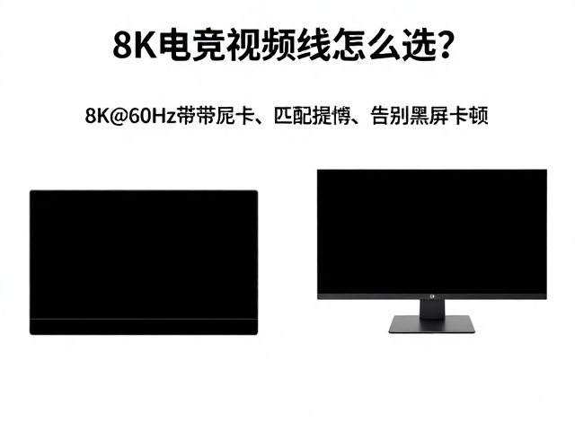 8K电竞视频线怎么选?8K@60Hz带宽匹配显卡,告别黑屏卡顿