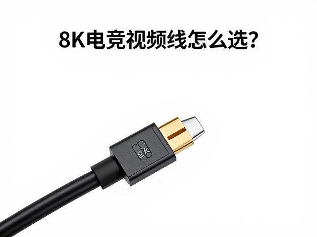 8K电竞视频线怎么选?8K@60Hz带宽匹配显卡,告别黑屏卡顿