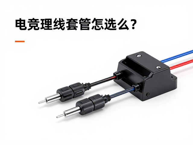 电竞理线套管怎么选?搭配固定底座与备用线材存储,桌面更整洁