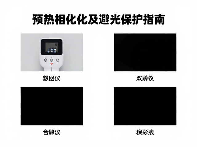 校色仪入门指南，预热初始化及避光保护指南
