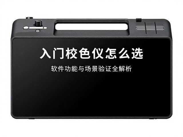 入门校色仪怎么选？软件功能与场景验证全解析