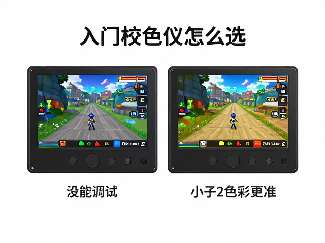入门校色仪怎么选？游戏画面调试关注Delta E，小于2色彩更准