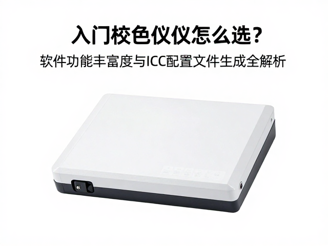 入门校色仪怎么选?软件功能丰富度与ICC配置文件生成全解析