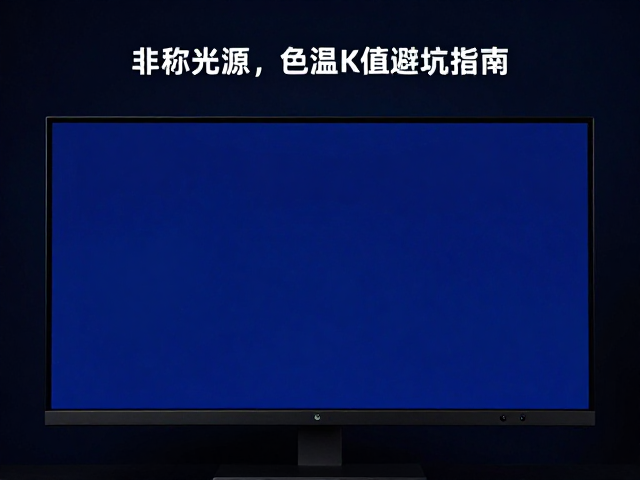 电竞屏灯怎么选?非对称光源,色温K值避坑指南