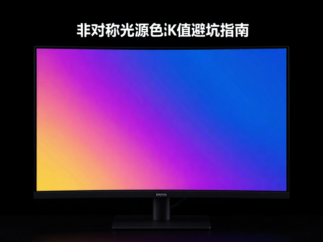 电竞屏灯怎么选?非对称光源,色温K值避坑指南