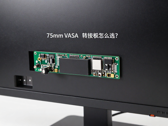 75mm VESA转接板怎么选?适配显示器背部螺孔,轻松实现横竖切换