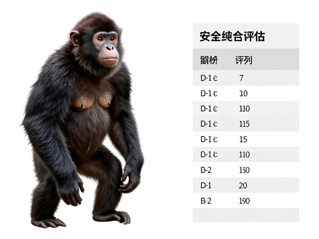 熊猴四肢粗壮特征解析,药物实验中的关键数据与安全评估