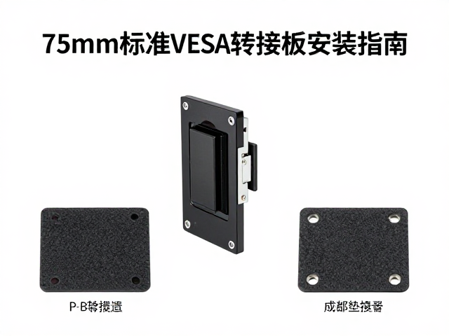 75mm标准VESA转接板安装指南,锁定装置与防滑垫选购全解析