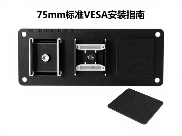 75mm标准VESA转接板安装指南,锁定装置与防滑垫选购全解析