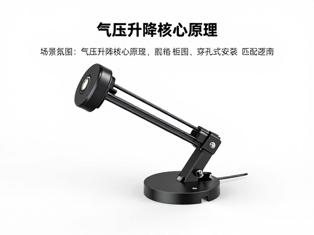 气压升降电竞单臂支架怎么选?穿孔式安装避坑指南,拒绝超重隐患