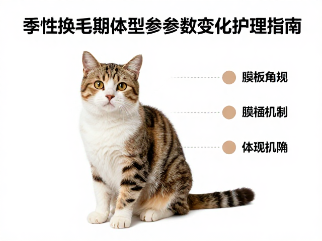 猫咪坐板角质化？季节性换毛期体型参数变化与护理指南