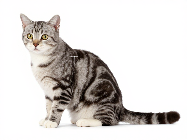 猫体型参数详解,吻部短宽与长尾特征解析