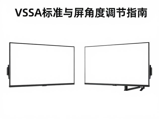 双屏左右并排悬臂支架怎么选?支持VESA标准与屏幕角度调节指南
