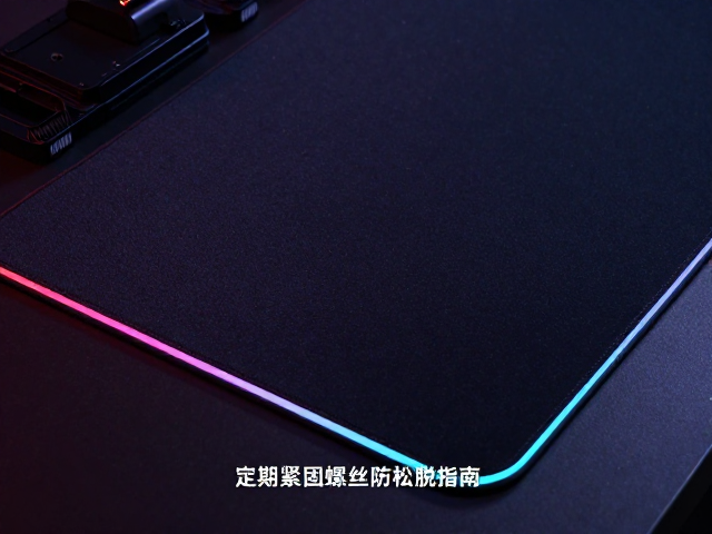 电竞RGB桌垫呼吸灯效怎么调?定期紧固螺丝防松脱指南