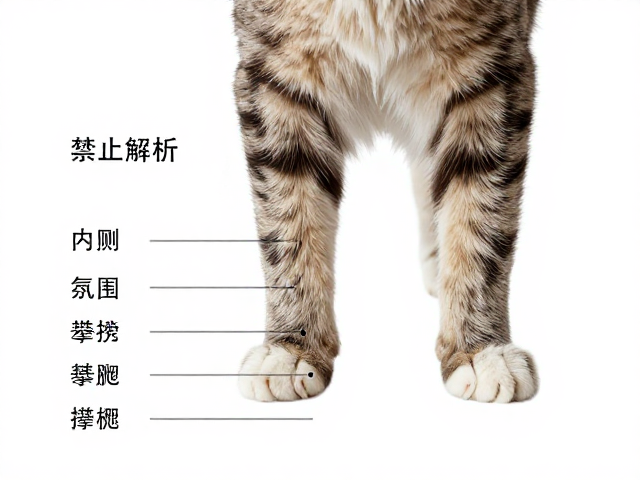 四肢内侧毛色浅、足弓发达适合攀爬,猫咪体型参数全解析