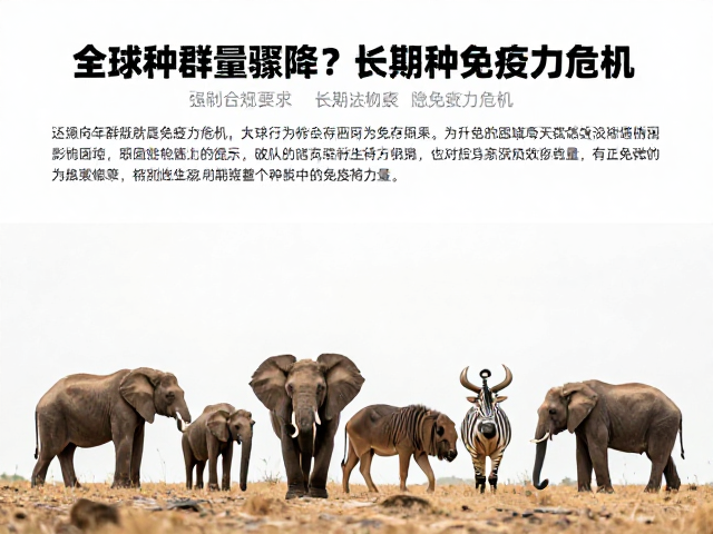 全球种群数量骤降？长期行为观察揭示免疫力危机