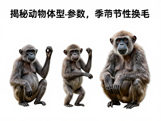 揭秘动物体型参数,为何五指具对生拇指且季节性换毛?