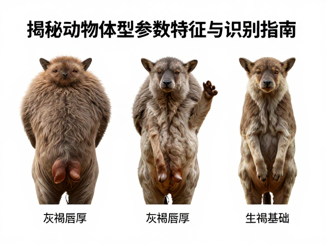 背部灰褐唇厚?揭秘动物体型参数特征与识别指南