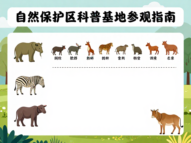 自然保护区科普基地参观指南,野生动物种群数量调查实录