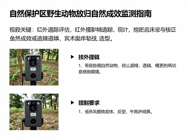 红外相机追踪评估，自然保护区野生动物放归自然成效监测指南