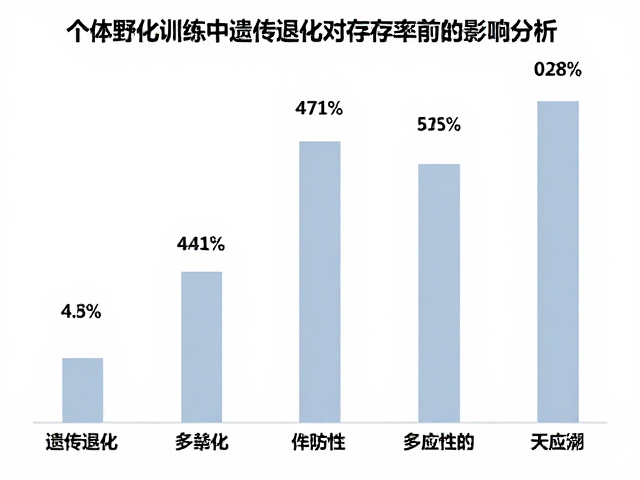 个体野化训练中遗传退化对存活率统计的影响分析