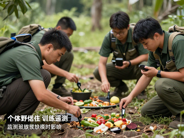 个体野化训练中无线电遥测监测食物短缺的影响