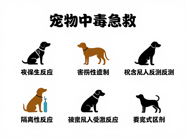 宠物中毒急救，识别应激反应与隔离受伤个体指南