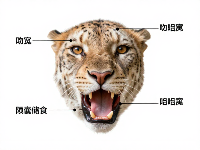 揭秘动物特征,吻部短宽、颊囊储食与体型参数的科学解析