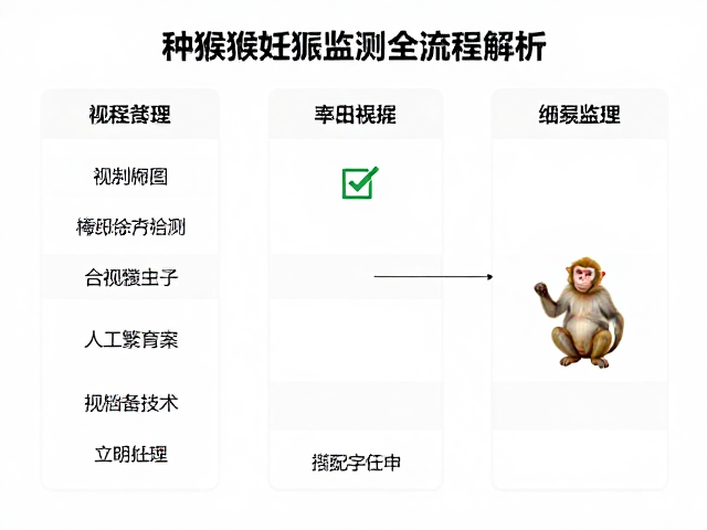 人工繁育技术，种猴档案电子化与妊娠诊断监测全流程解析