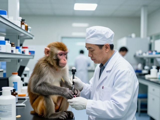 高校合作实验室揭秘,人工繁育技术下的老年猴维持营养方案