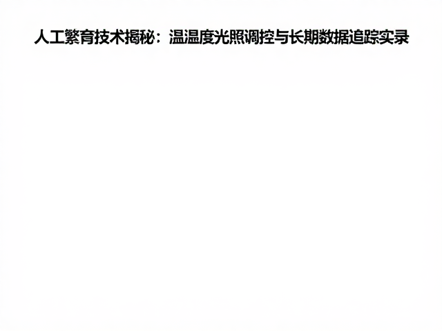人工繁育技术揭秘,温湿度光照调控与长期数据追踪实录