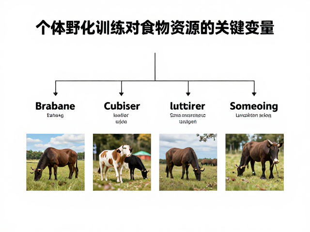 个体野化训练对食物资源丰富度的影响,生态平衡的关键变量