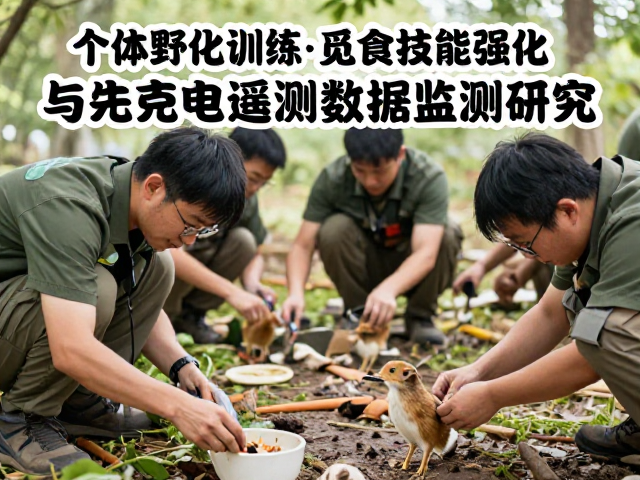 个体野化训练中觅食技能强化与无线电遥测数据监测研究