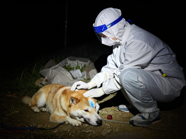 夜间救助光线控制与放归前健康检疫，精准识别受伤个体