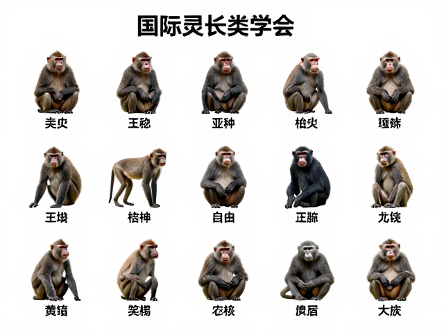 国际灵长类学会资料,亚种对比图鉴与快速判断指南