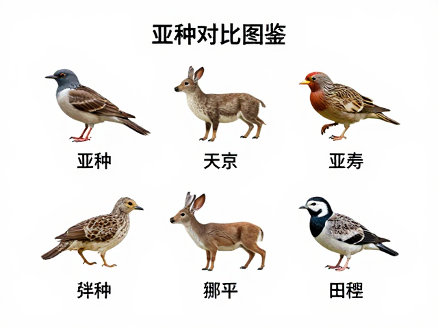 亚种对比图鉴，快速判断指南与科研价值解析