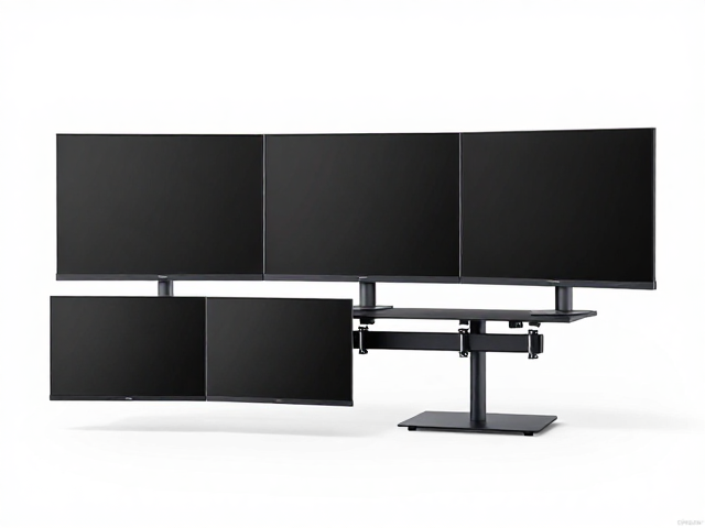 VESA 75x75多屏拼接支架连接件,实现精准左右平移安装指南