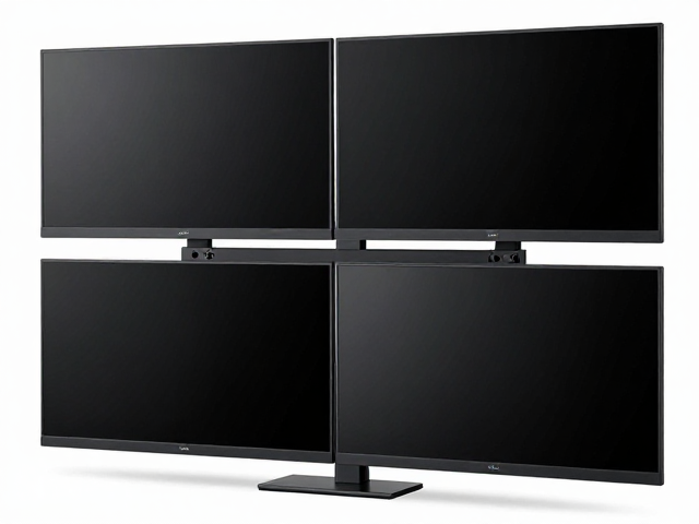 VESA 75x75多屏拼接支架连接件,实现精准左右平移安装指南