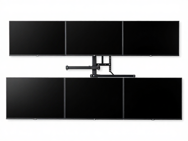 VESA 100x100多屏拼接支架连接件,L型悬臂延伸稳固安装指南