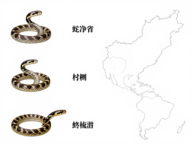 蛇类亚种对比图鉴，季节食物变化与神话传说全解析