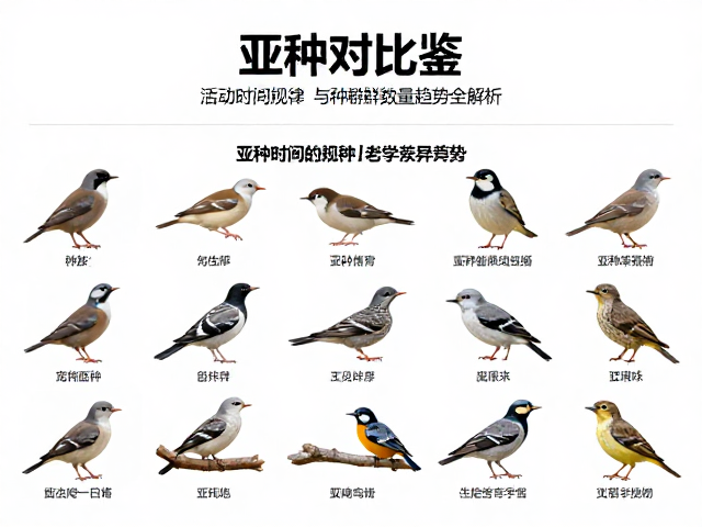 亚种对比图鉴，活动时间规律与种群数量趋势全解析
