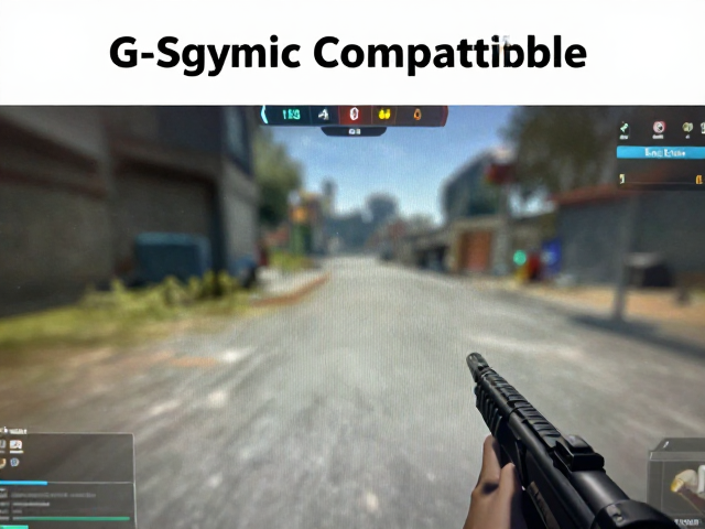 G-Sync Compatible开启后FPS游戏动态清晰增强,告别模糊残影