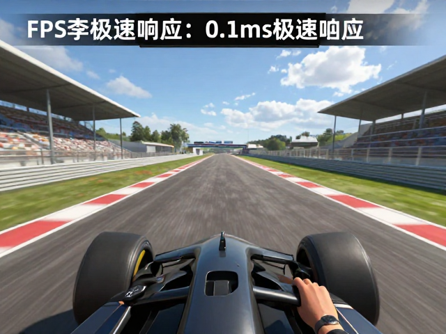 0.1ms极速响应,FPS赛车模拟驾驶对局,赢在毫秒之间