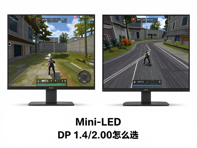 FPS游戏不闪屏,Mini-LED,DP 1.4/2.0显示器怎么选?